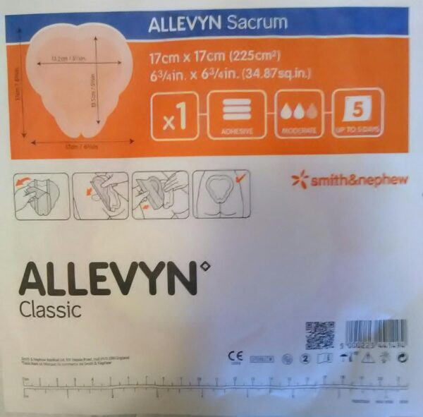 Aposito Allevyn Sacrum 17cm X 17 Cm