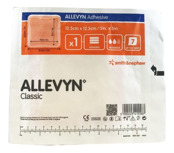 Allevyn Classic Adhesive 12 5 Cm X 12 5 Cm